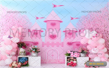 PRINCESS CASTEL - PRINTED BACKDROP