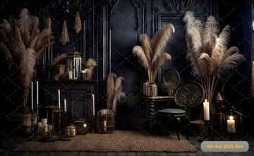 CANDLELIT BOHEMIA - PRINTED BACKDROP