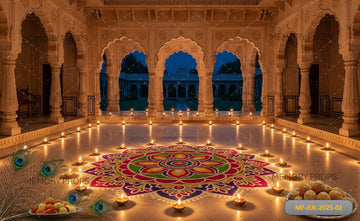 FESTIVAL OF ILLUMINATION - PRINTED BACKDROP