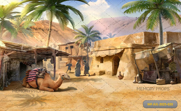 THE ROAD TO BETHLEHEM - PRINTED BACKDROP