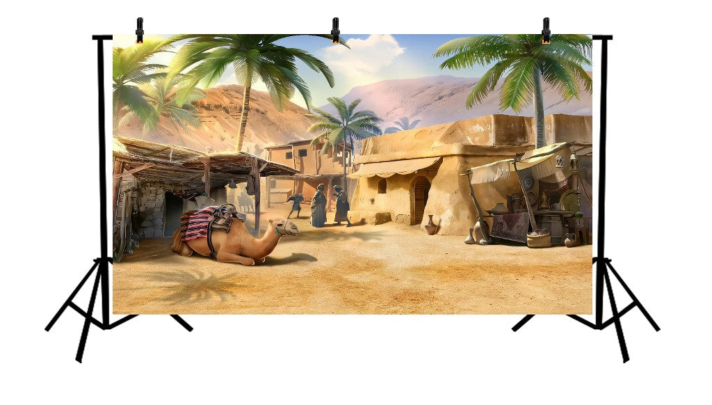 THE ROAD TO BETHLEHEM - PRINTED BACKDROP