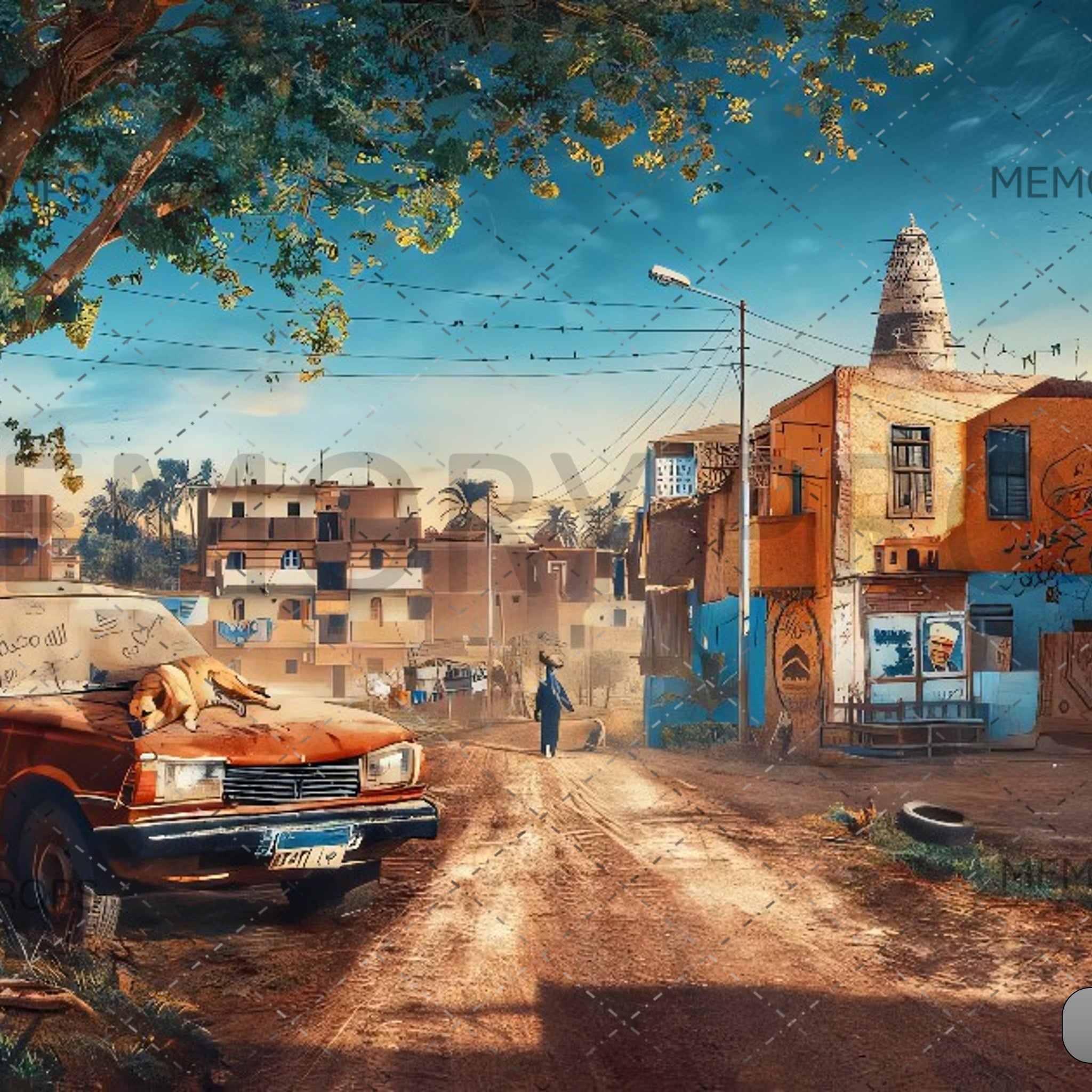 SLICE OF LIFE - PRINTED BACKDROP