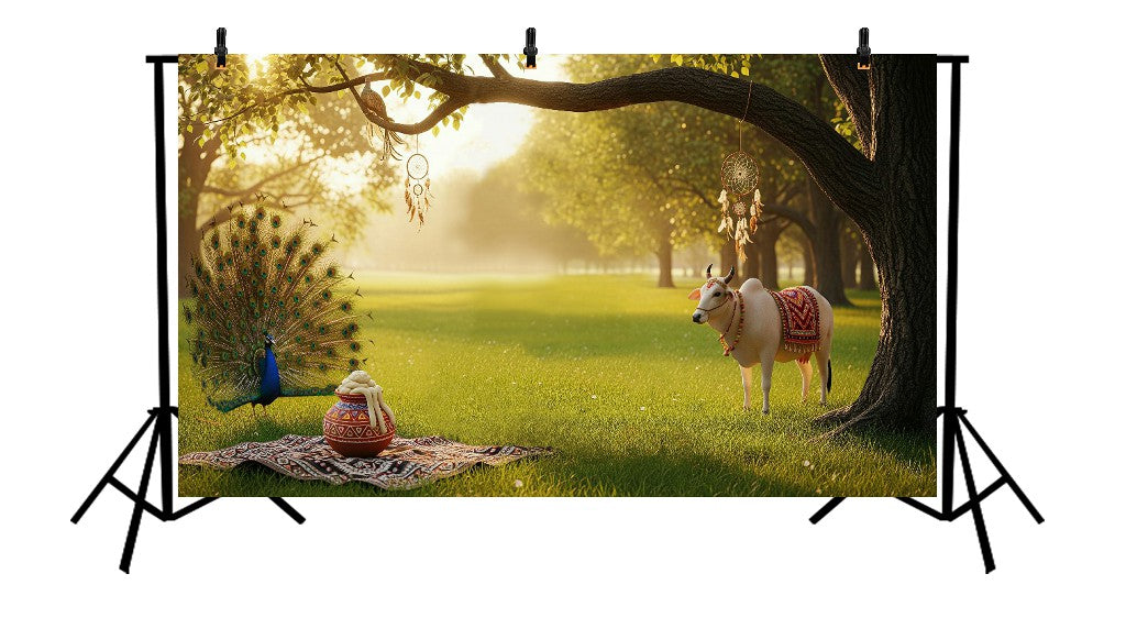 VRINDAVAN DREAMS - PRINTED BACKDROP