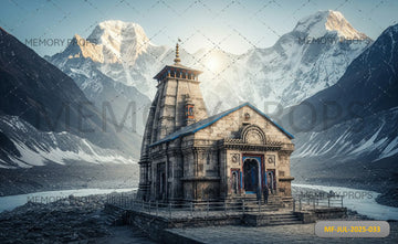 HIMALAYAN ABODE - PRINTED BACKDROP