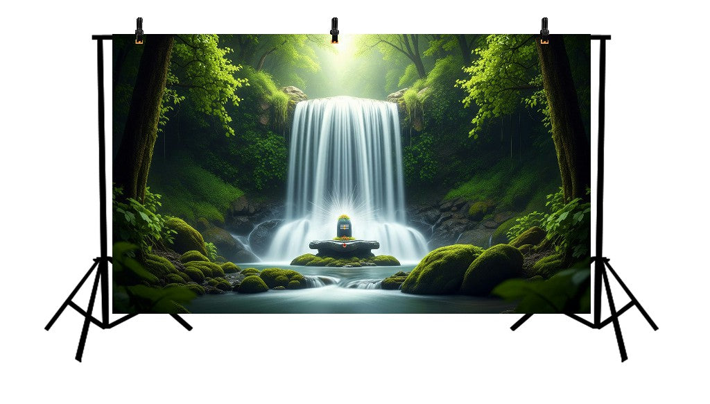 SHRAVAN BLESSING - PRINTED BACKDROP