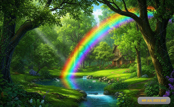 BRIDGE TO PARADISE - PRINTED BACKDROP