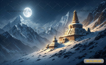 SANCTUARY OF THE MOON - PRINTED BACKDROP