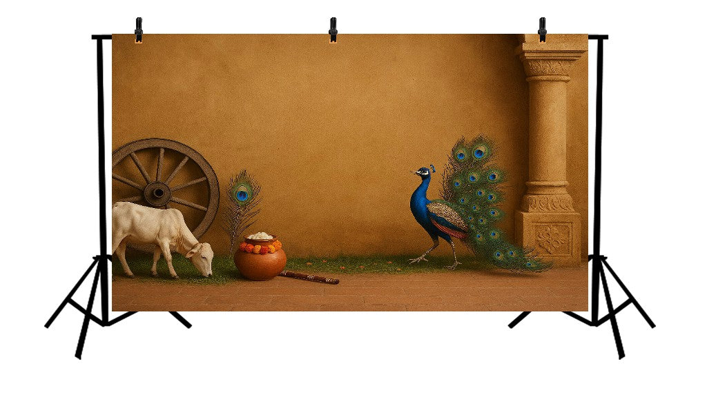 HOMAGE TO GOPAL - PRINTED BACKDROP