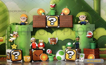 POWER-UP PARTY - PRINTED BACKDROP