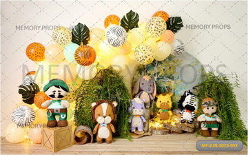 SAFARI JUNGLE - PRINTED BACKDROP