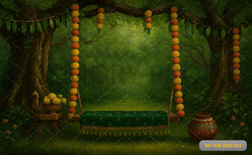 MONSOON MELODY - PRINTED BACKDROP
