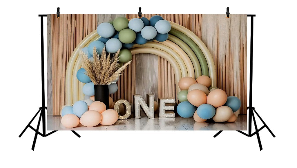 OUR LITTLE WILD ONE - PRINTED BACKDROP