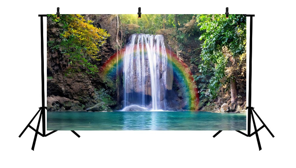 RAINBOW FALLS - PRINTED BACKDROP