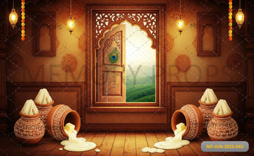 JANMASHTAMI UTSAV - PRINTED BACKDROP