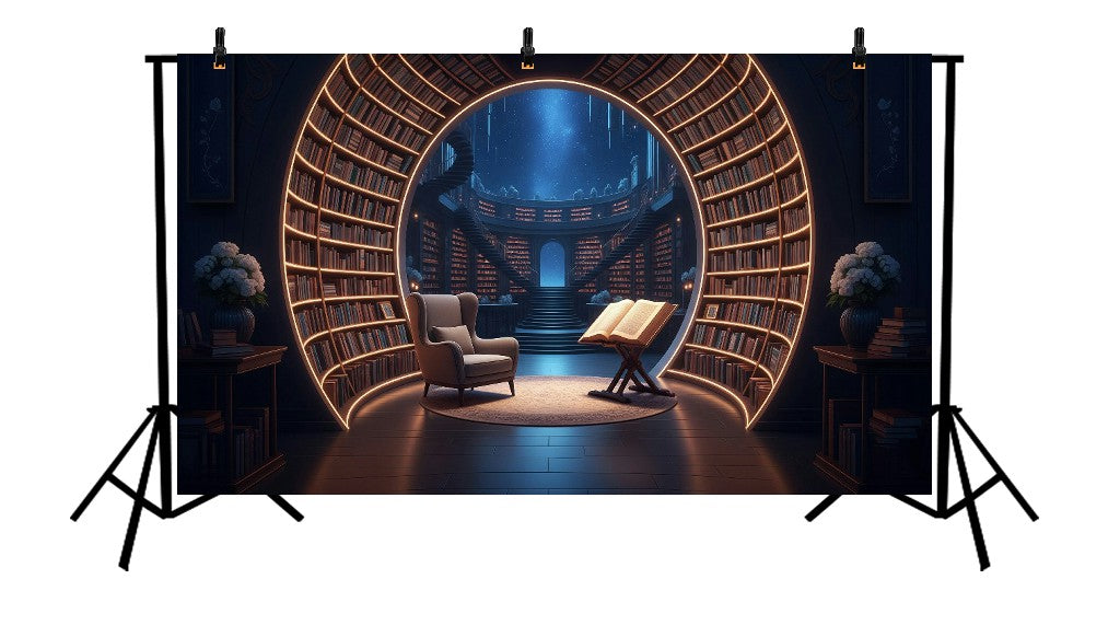 A PORTAL TO WORLDS - PRINTED BACKDROP