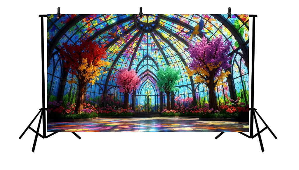 RAINBOW SANCTUSRY - PRINTED BACKDROP