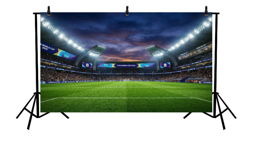 FIFA WORLD CUP 2026 STADIUM SPORTS - PRINTED BACKDROP