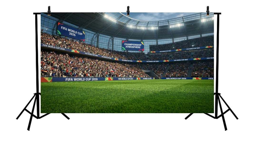 FIFA WORLD CUP CHAMPIONSHIP STADIUM SPORTS - PRINTED BACKDROP