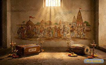 ASHADHI EKADASHI VITTHAL DINDI - PRINTED BACKDROP