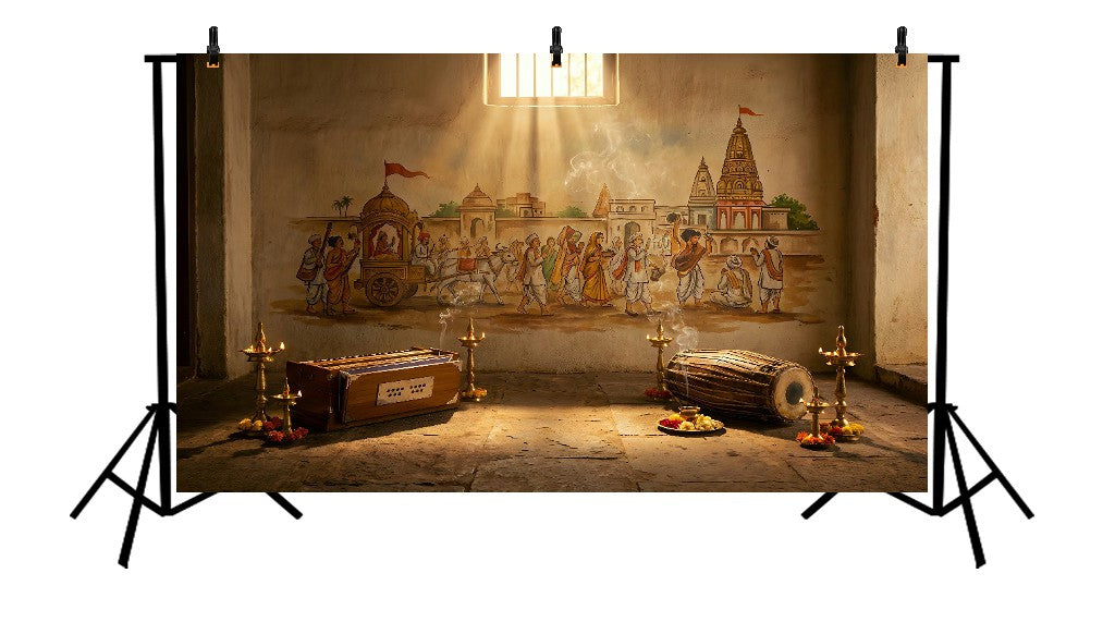 ASHADHI EKADASHI VITTHAL DINDI - PRINTED BACKDROP