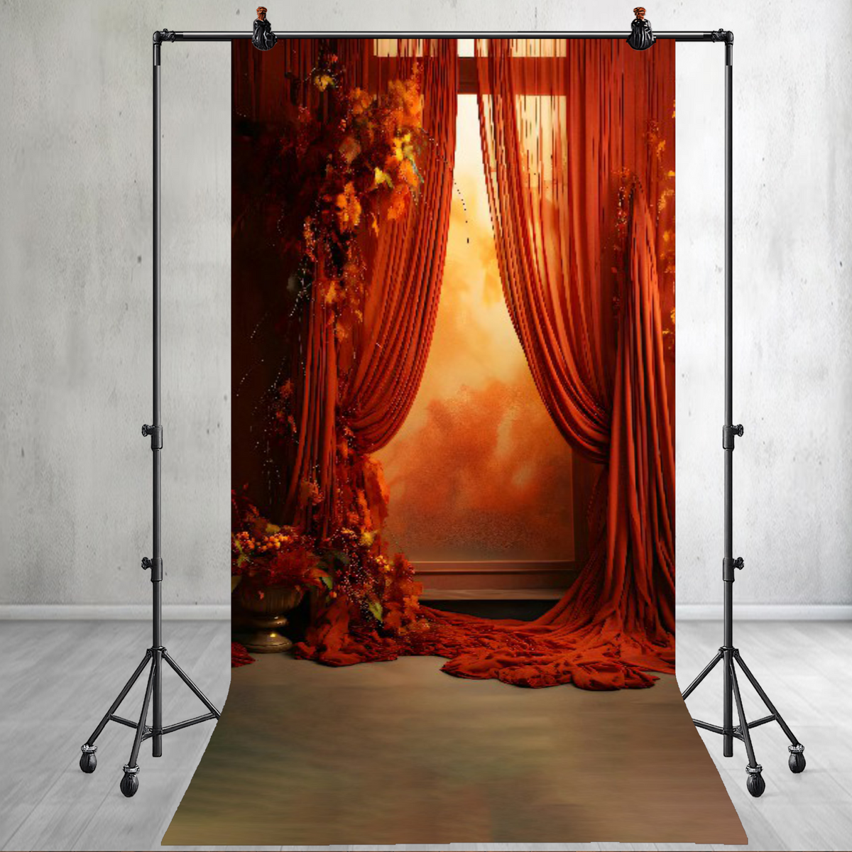 Blossoming Bonds Printed Backdrop