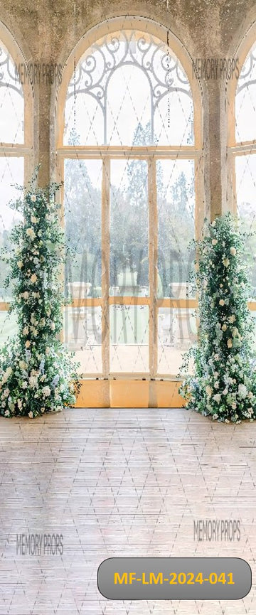 A ROOM WITH A WINDOW AND BUNCH - PRINTED BACKDROPS