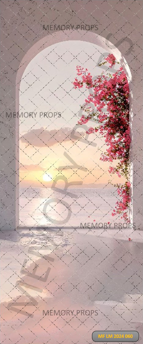 PINK NATURE + PRINTED BACKDROPS