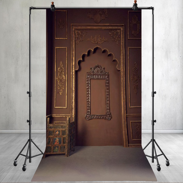 ARCHWAY WITH A FLORAL + PRINTED BACKDROPS