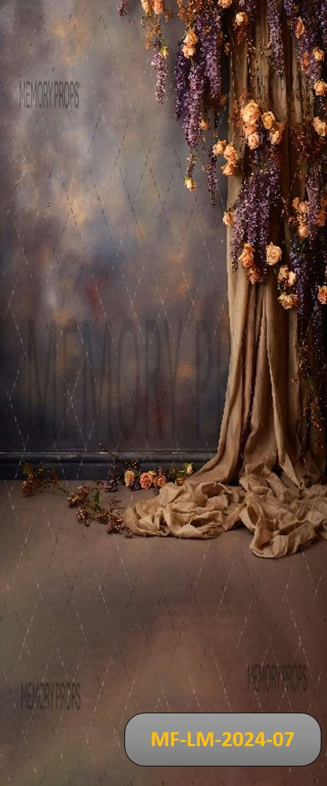 ORNATE FLORAL ROOM - PRINTED BACKDROPS