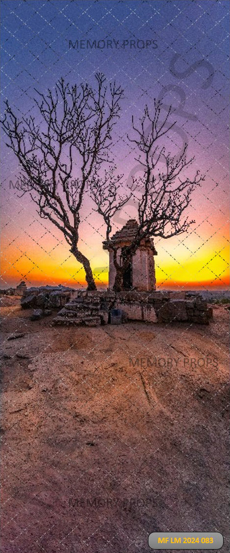SHINNING FAITH HEMAKURTA HILL - PRINTED BACKDROP