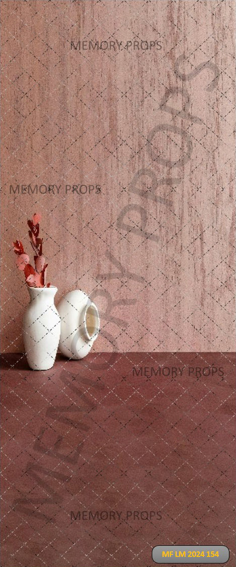 ROSE GOLD COLOUR AND WHITE PORT - PRINTED BACKDROP