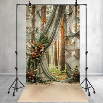 ENCHANTED FOREST WEDDING - PRINTED BACKDROP