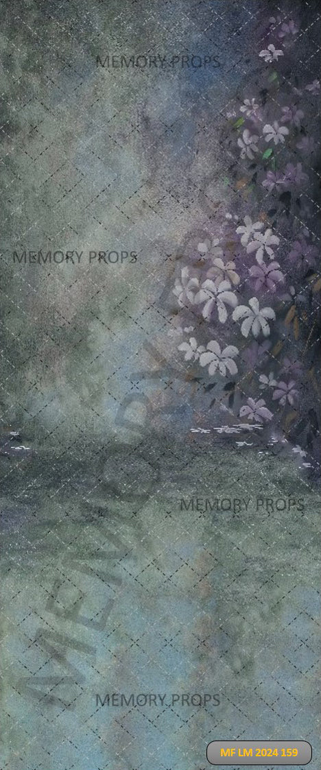 FLORAL SPRAY - PRINTED BACKDROP