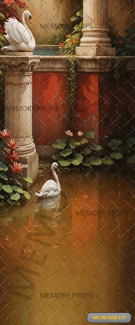 POETIC LAKE VIEW - PRINTED BACKDROP