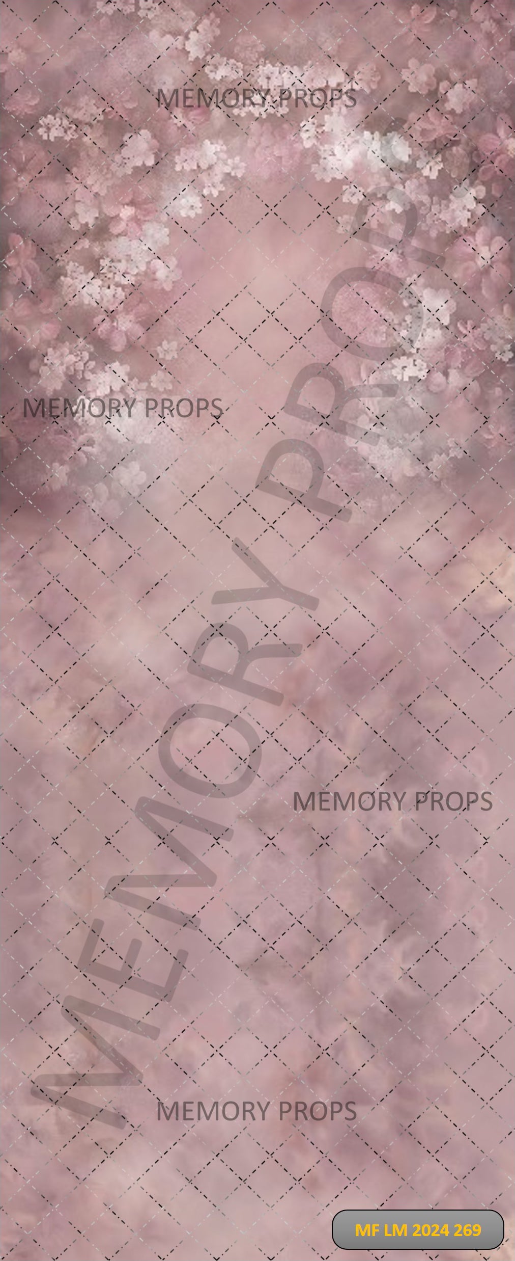 VINTAGE FLOWERS - PRINTED BACKDROPS