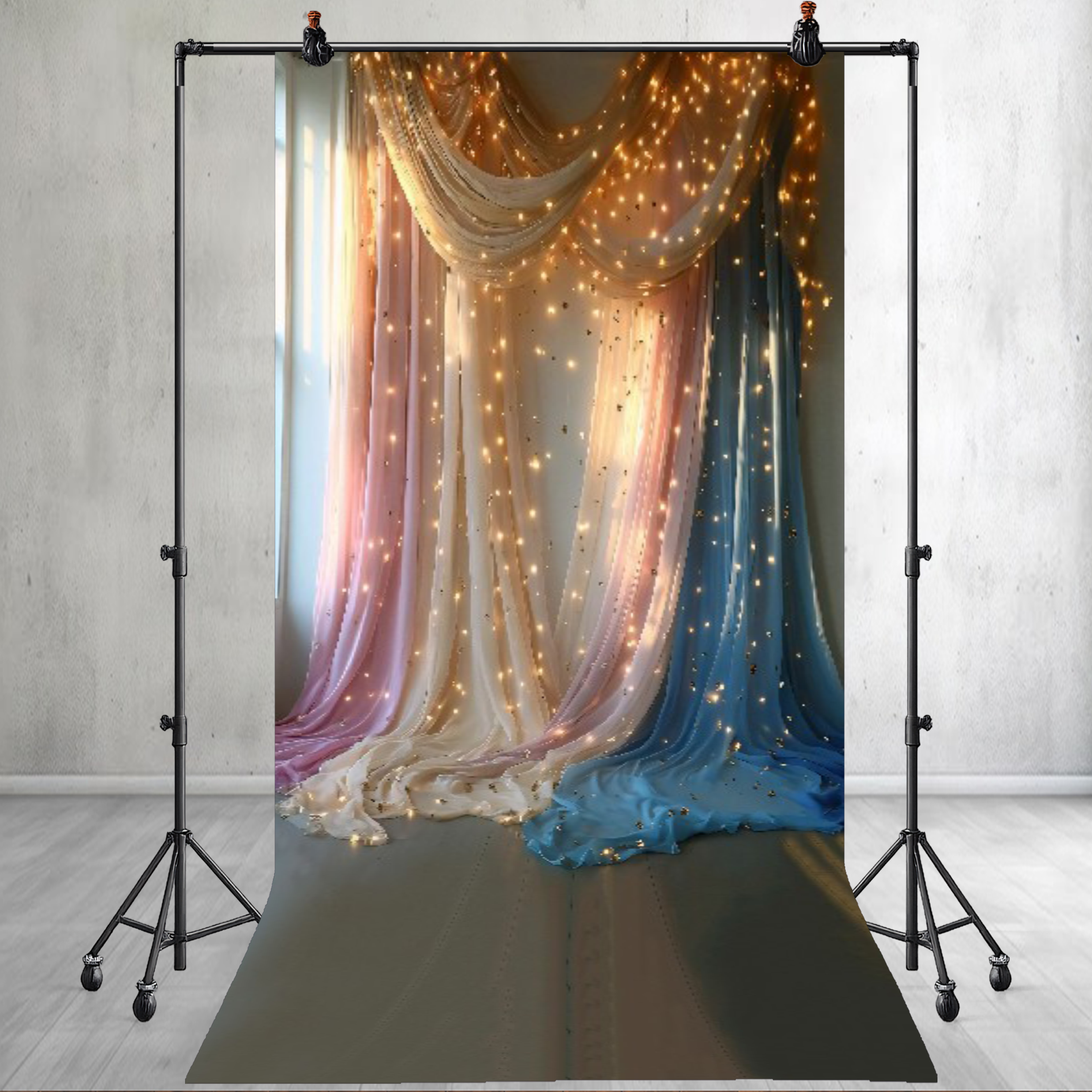 Whispers of Light Printed Backdrop
