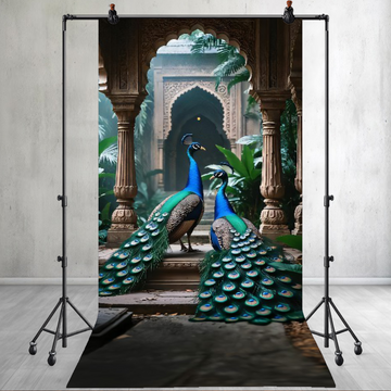 THE ROYAL COURTSHIP -PRINTED BACKDROP