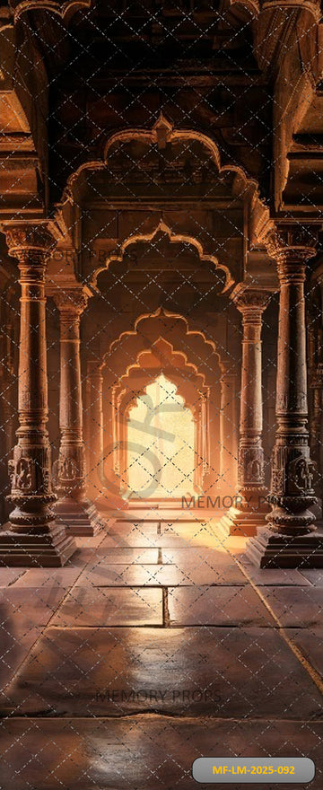 DARK ELEGANT CHANDELIER ROOM - PRINTED BACKDROP