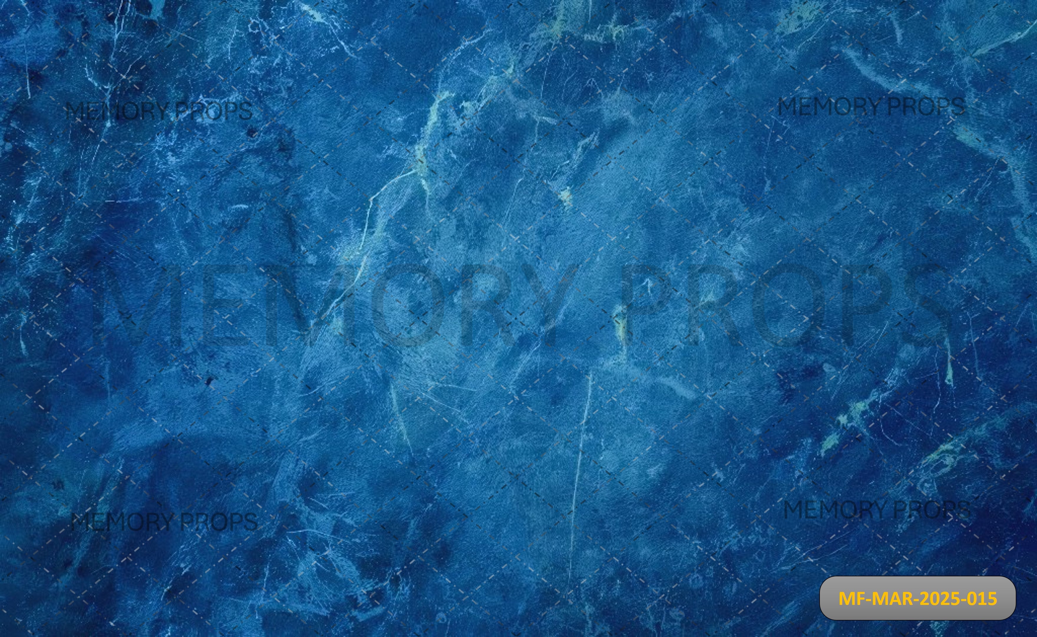 Dreamy Marble Waves Printed Backdrop