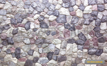 MULTICOLOR STONE - PRINTED BACKDROP