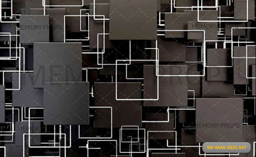 DARK GRID GLOW - PRINTED BACKDROP