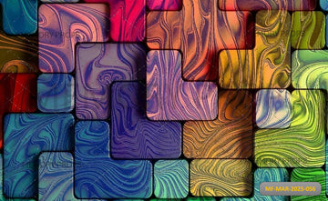 COLOURFULL GROMETRIC - PRINTED BACKDROP