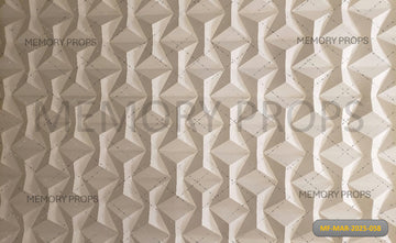 GEOMETRIC 3D TEXTURED WALL - PRINTED BACKDROP