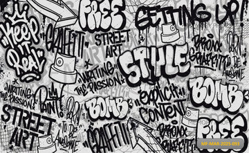 GRAFFITI VIBES - PRINTED BACKDROP