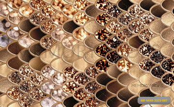 GOLDEN GLIMMER - PRINTED BACKDROP