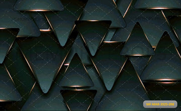 TRIANGLE GLOW - PRINTED BACKDROP