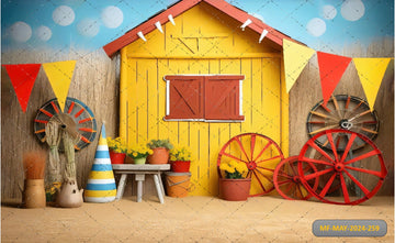 WESTERN COW BOY - PRINTED BACKDROP
