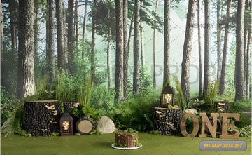 FOREST BIRTHDAY ADVENTURE – PRINTED BACKDROP