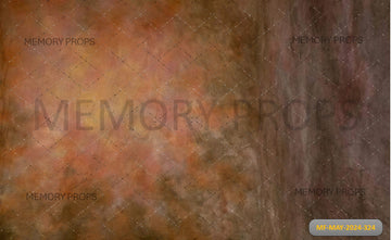 RUSTY BROWN AND RED - PRINTED BACKDROP