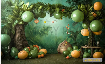 FOREST BALLOON - PRINTED BACKDROP